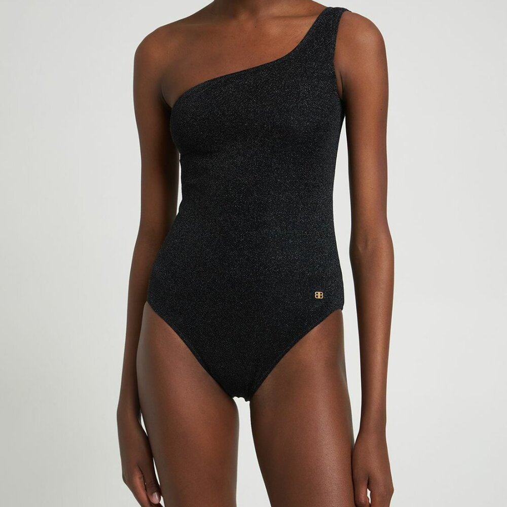 Balenciaga Women's Black One-Piece Swimsuit